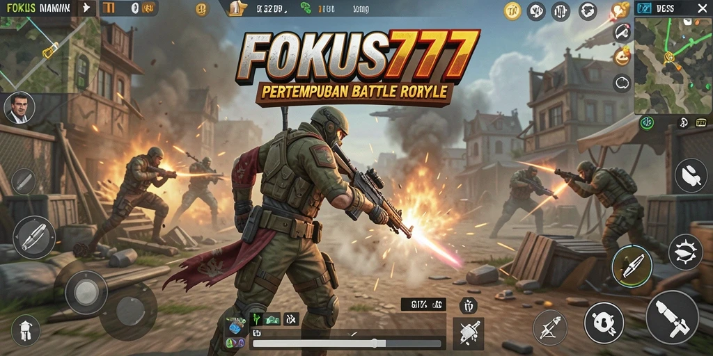 Gambar utama FOKUS777 APK Battle Royale Android Indonesia